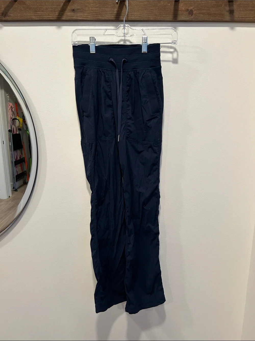 lululemon athletica Navy Blue Drawstring Lounge Pants